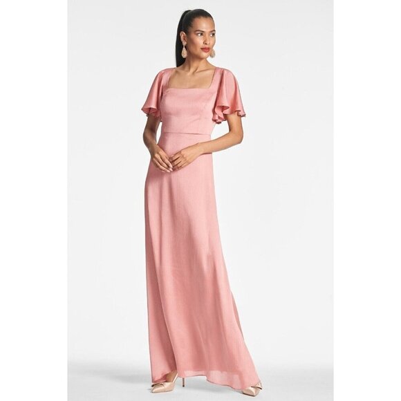 Sachin & Babi Women’s Size 0 Rouge Pink Aurora Gown Maxi Dress New - Picture 1 of 11